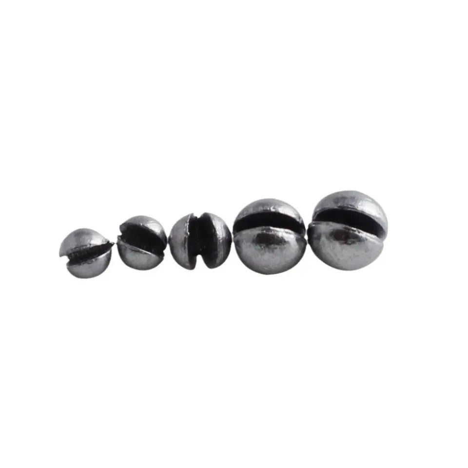 Plombs de Pêche Amovibles Fendu — Lot de 205 Pièces, Poids Oeuf