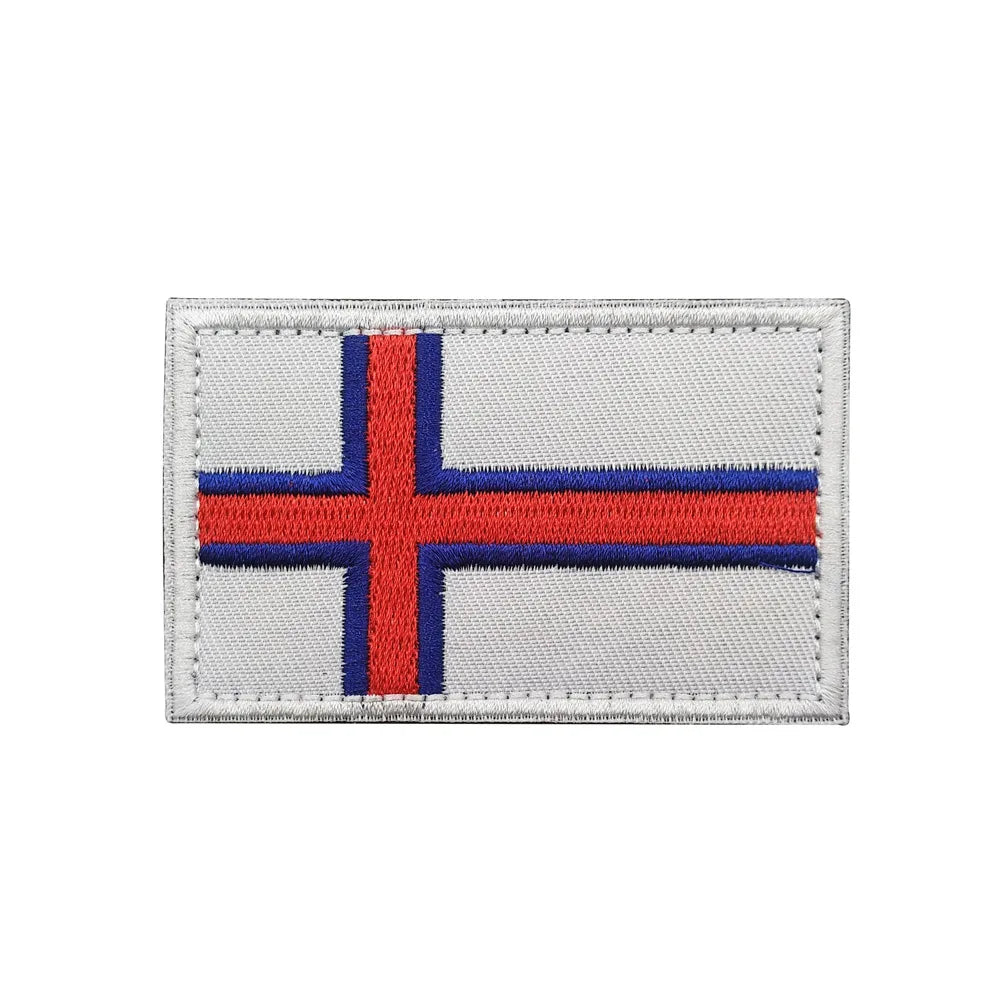 Bandera de África 3D Egipto Kenia Argelia Nigeria Angola Túnez Marruecos Sudán Malta Namibia Ghana Mozambique Banderas Parches bordados
