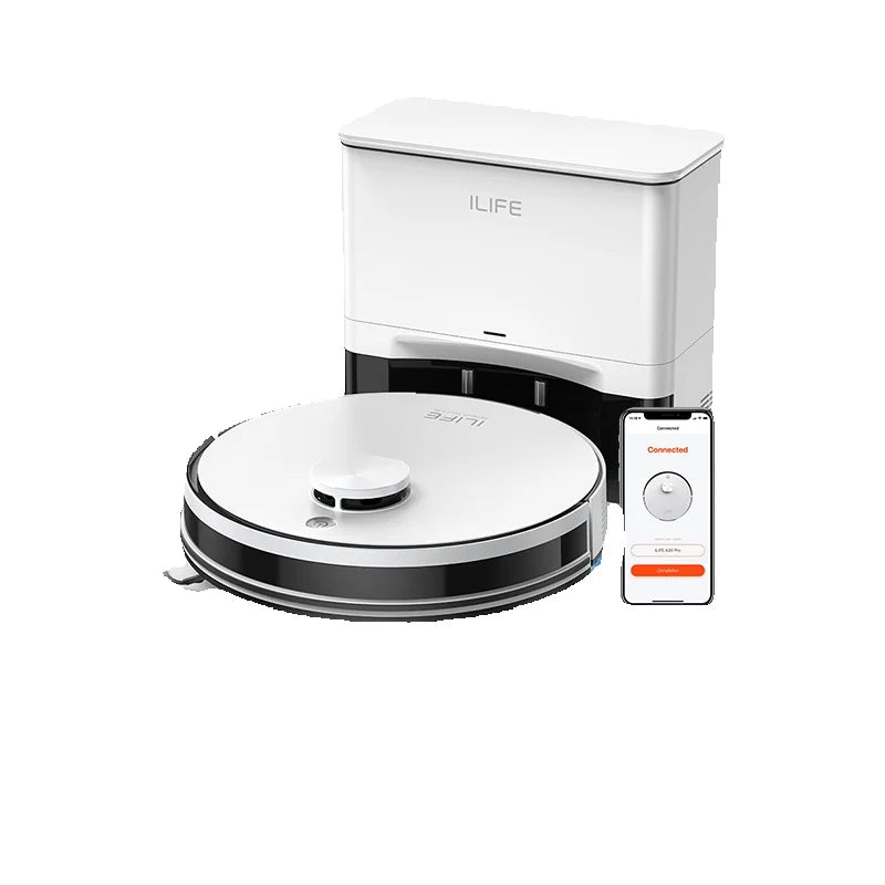 Robot aspirateur 5000 Pa — auto-vidange 60 jours, application, télécommande, 180 min