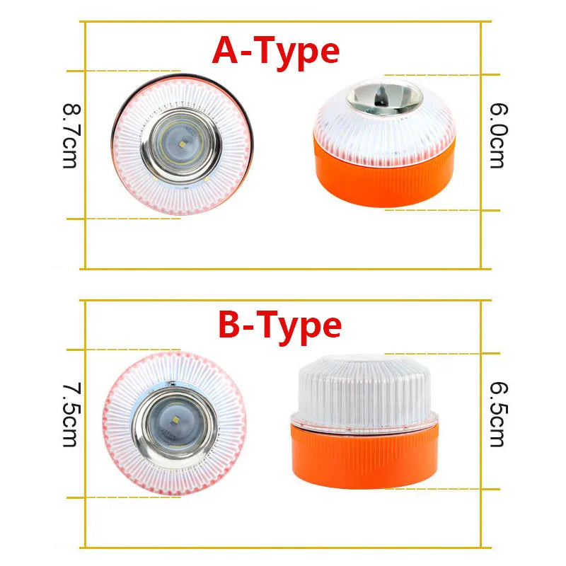 Lumière de secours Led V16 pour voiture, lumière clignotante d'explosion, stroboscope à Induction magnétique, voyant d'avertissement clignotant, accessoire de sécurité