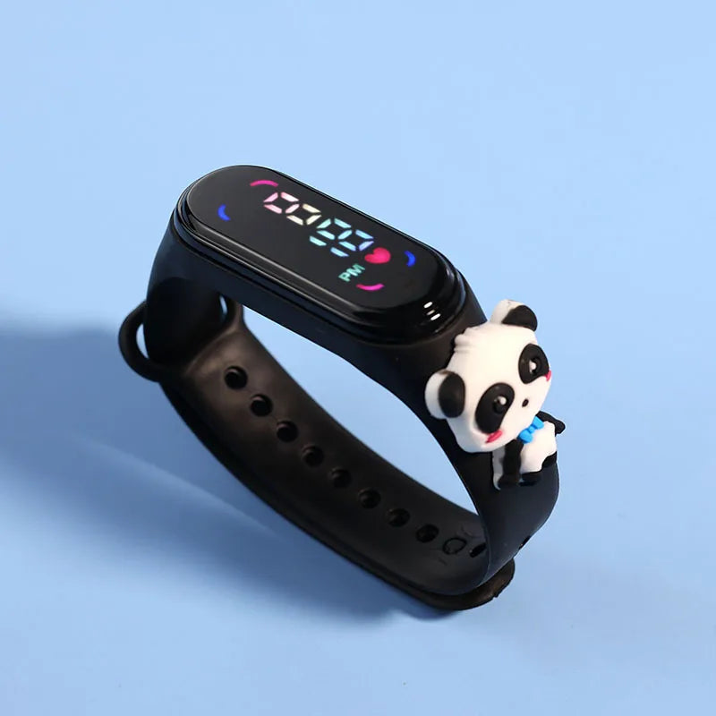 Reloj deportivo impermeable para niños, reloj SpidSuffolk Butter para niñas, pulsera electrónica, reloj táctil LED, de moda