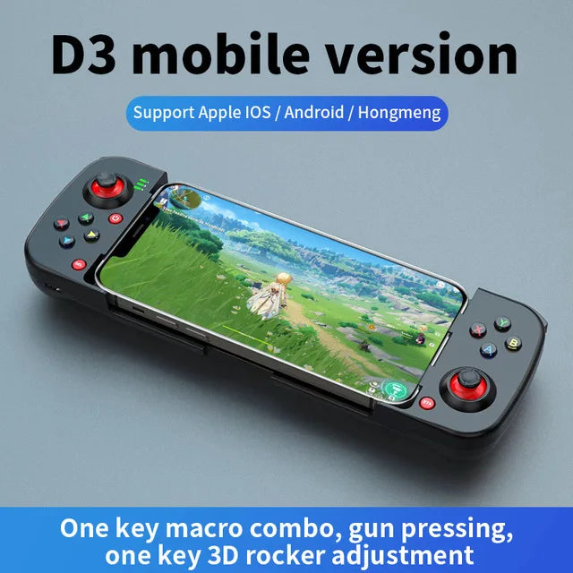 Contrôleur Mobile Bluetooth Joystick — Manette Déclencheur Gamepad Smartphone