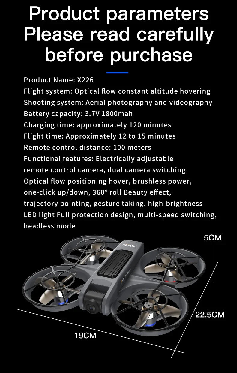 Mini drone professionnel 4K — hélicoptère RC, avion avec écran, quadricoptère, jouet cadeau enfants