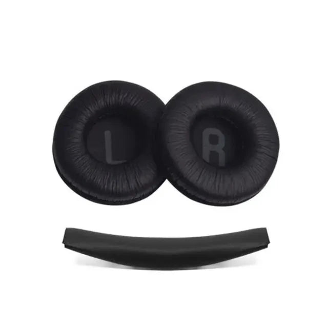1 set of replacement ear pads, cushion covers, top headband for JBL T450BT T500BT Tune600 660 510BT headphones