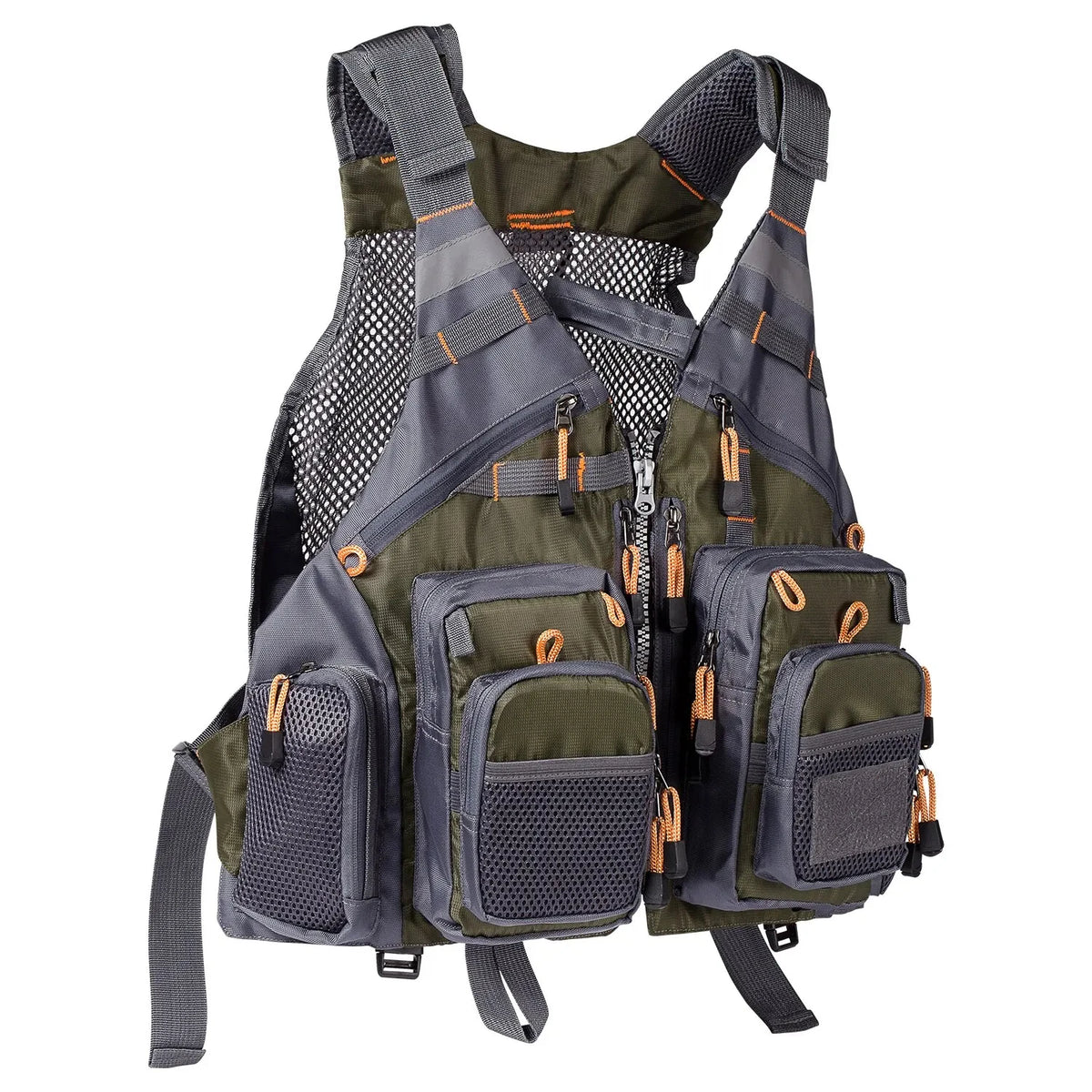 Gilet de pêche respirant, Sports de plein air, alpinisme, randonnée, cyclisme, réglable, pêche à la mouche, natation, matériel de pêche