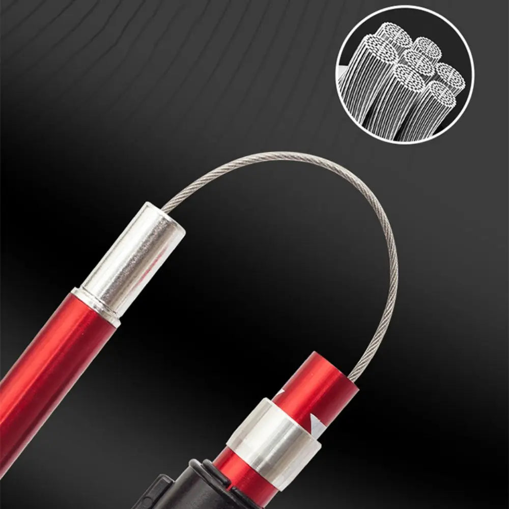 Bâtons de randonnée ultralégers en aluminium, verrous réglables rapidement, 3 sections, cannes de cross-country, bâtons de marche pliables en EVA pour hommes