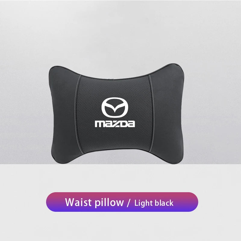 Almohada cervical para asiento de coche, accesorios para reposacabezas de asiento de coche para Mazda 3 6 CX5 2 CX3 CX9 MX5 RX8 Axela Demio Atenza