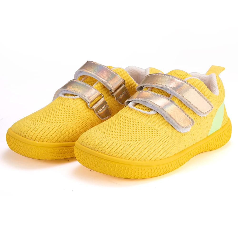 PEKNY BOSA – Girls' Spring and Summer Leather School Uniform Sneakers