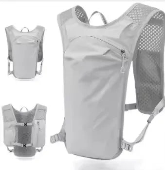 Ventes d'usine course hydratation gilet sac à dos pour randonnée cyclisme Marathon léger eau poitrine Pack avec poche de rangement pour téléphone