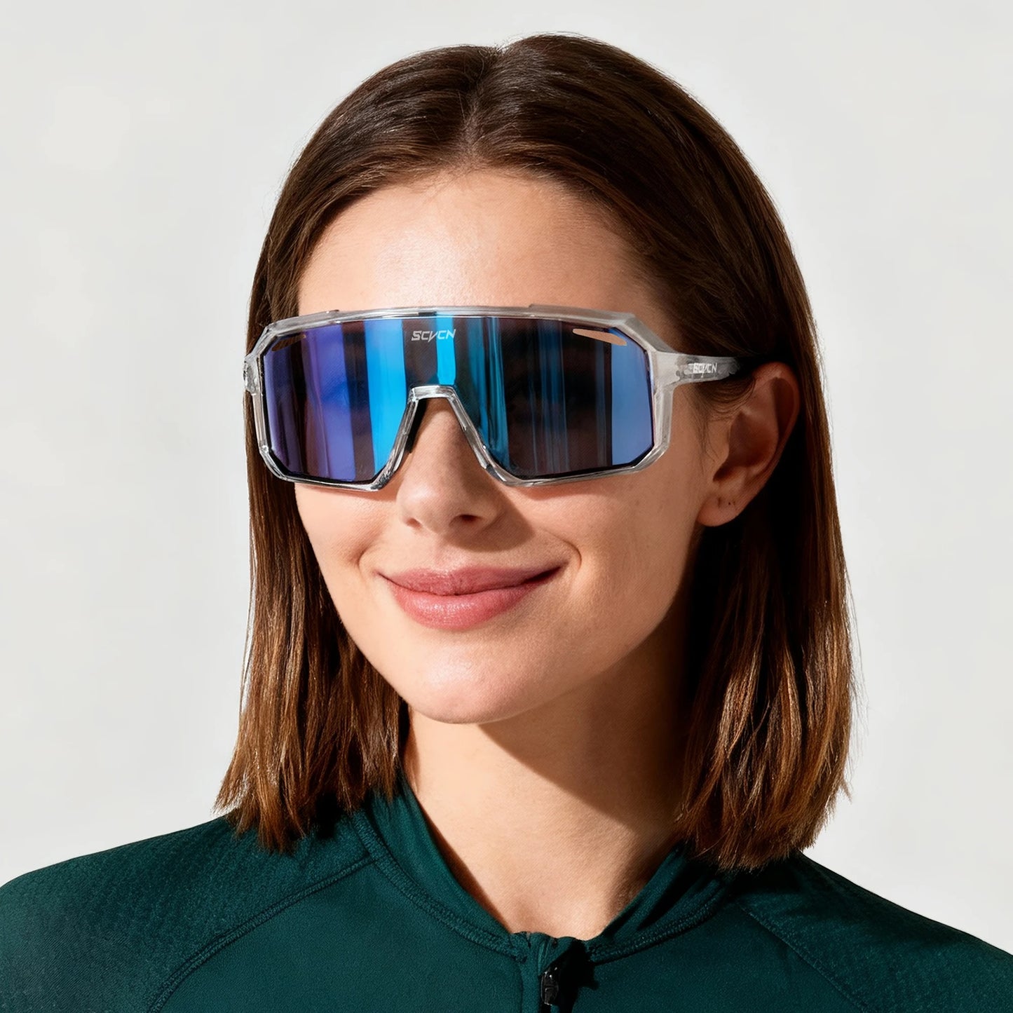 SCVCN Cycling Glasses MTB for Men Women Outdoor Sports Running Driving UV400 Sunglasses Road Racing Bicycle Cycling Eyewear