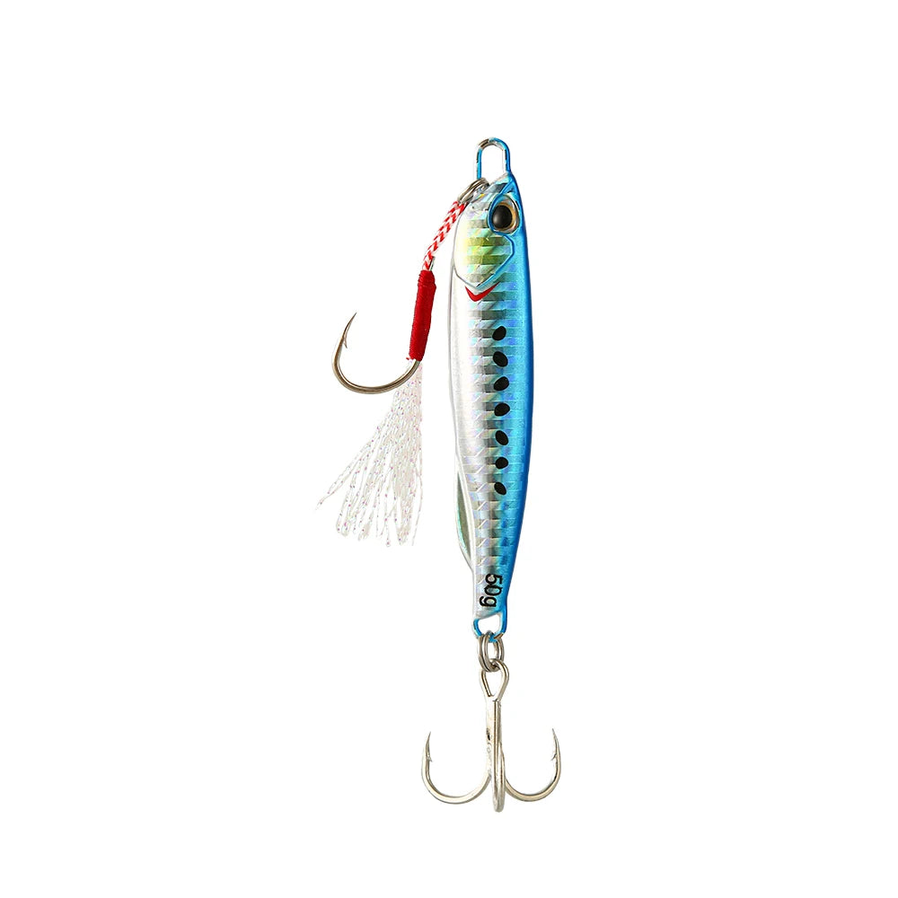 Leurre de Pêche Artificiel Japonais 10 à 50g — Appat Casting Bar & Poissons de Mer