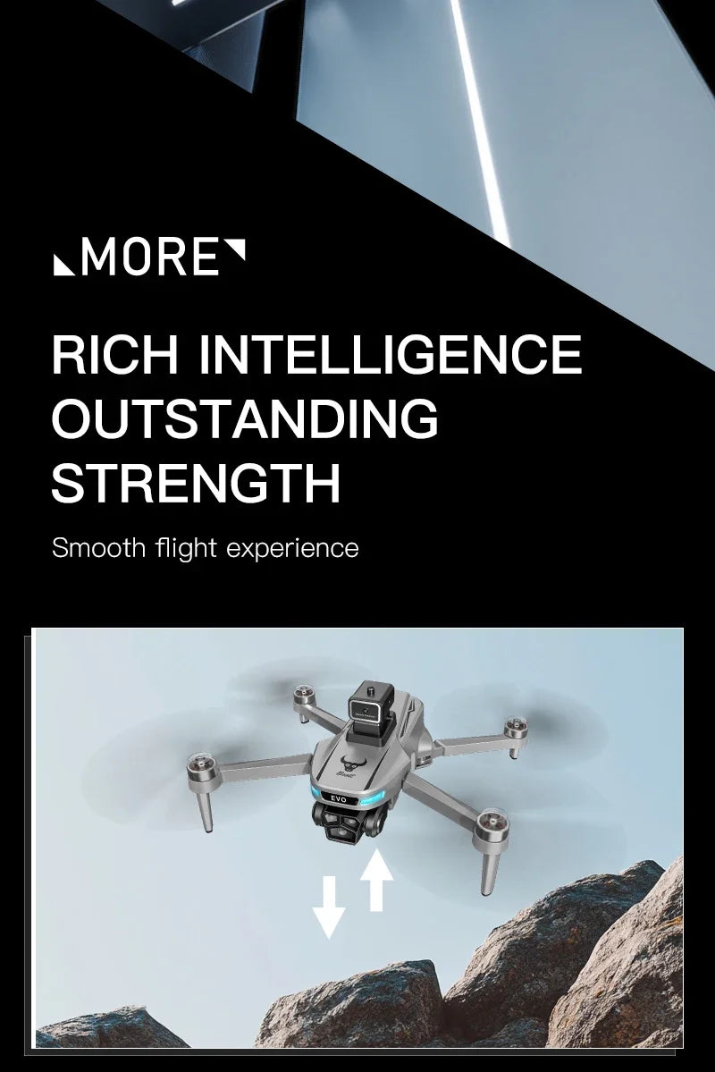 Dron profesional Lenovo SG901 MAX GPS 8K aéreo HD con evasión de obstáculos, control remoto de pantalla grande, dron plegable sin escobillas