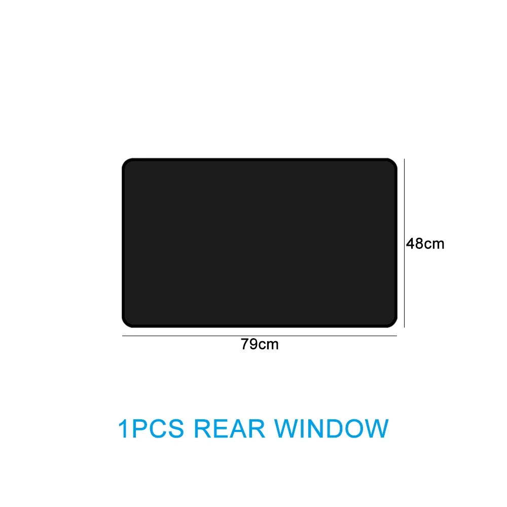 Pare-Soleil Magnétique Voiture Protection UV — Rideaux Double Face Fenêtre DIY