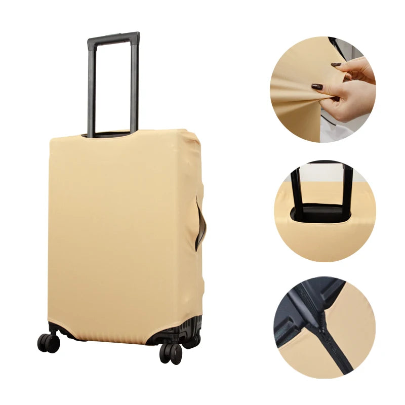 Housse de Protection Valise Imprimé Football — Polyester Spandex Tailles S/M/L