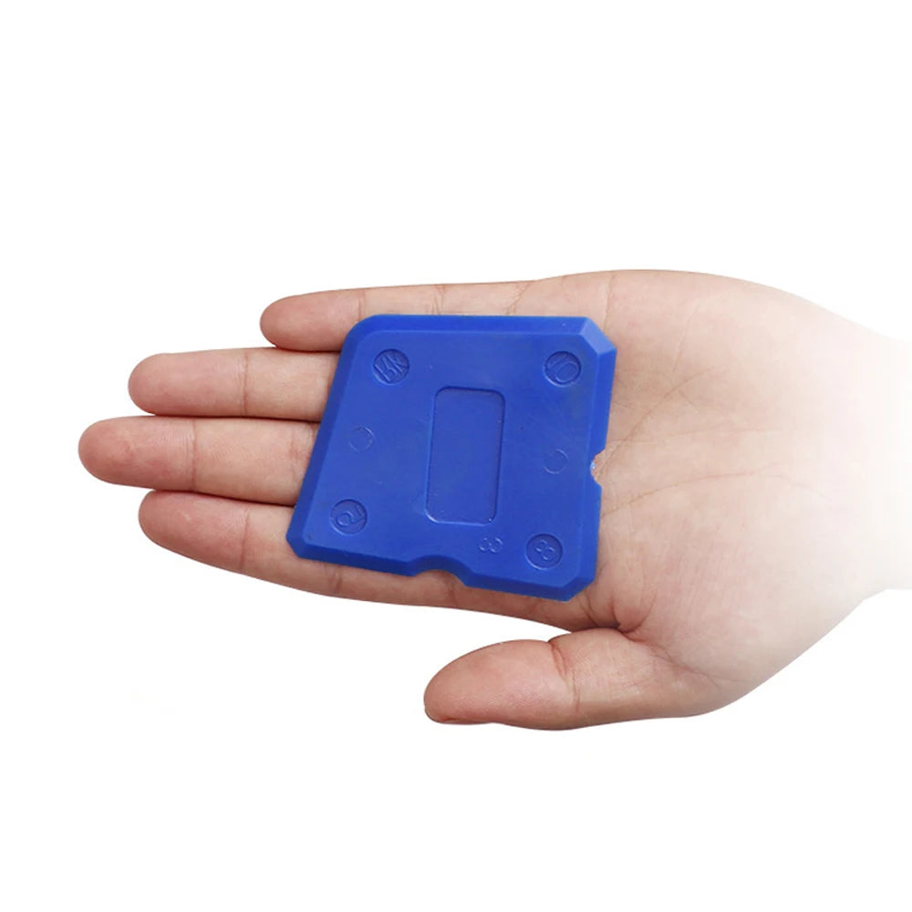 Ensemble d'outils de calfeutrage, grattoir à ciment, dissolvant de mastic pour carrelage de douche, élimination des bords des coulis, cuisine, salle de bains, spatule de nettoyage domestique 4 pièces