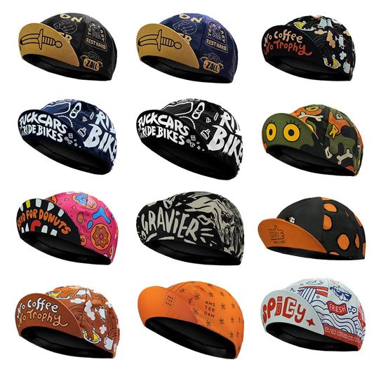 Casquettes de cyclisme d'été, nouveau style, chapeaux de vélo de sport respirants, en Polyester à séchage rapide, noir et bleu, classiques