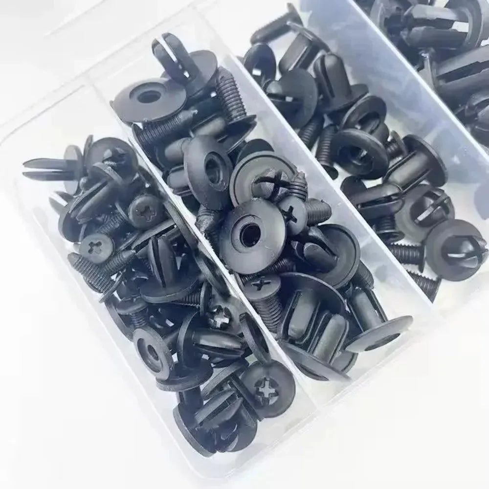 New Automatic Fastening Clips, Mixed Retainer Pin for Car Body, Rivet, Bumper Door Trim Panel Fastener Kit, Car Clips Retainer Tools
