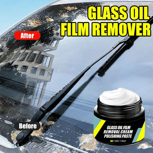 Car Glass Coating Kit, Windshield Oil Film Removal Paste, Water Repellent, Anti-Rain Hydrophobic Cleaning Kits