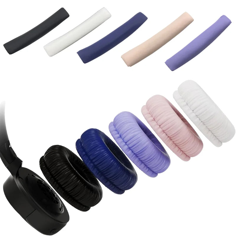 Oreillettes de remplacement pour casque Bluetooth — coussinets et bandeau, compatible T450BT T500BT Tune600 660 510BT