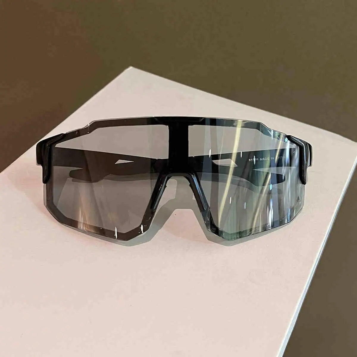 Nuevas gafas de sol de ciclismo de gran montura UV400, protección UV, deportes al aire libre, a prueba de viento, antirayos ultravioleta, para senderismo y escalada