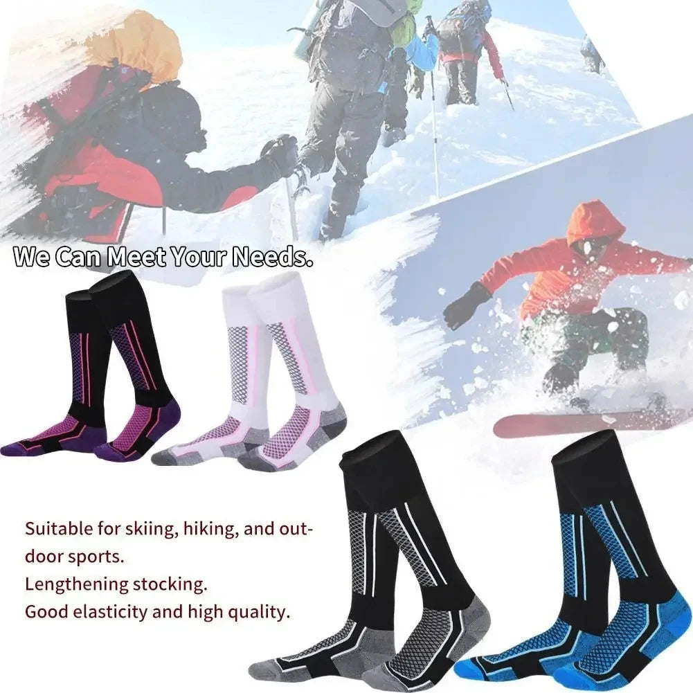 Chaussettes de Ski Hiver Thermiques — Randonnée & Sport pour Homme, Femme, Enfant