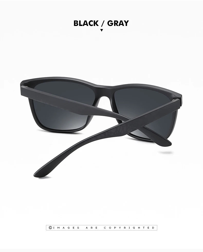 Classique Vintage lunettes de soleil polarisées homme mode léopard cadre rétro lunettes femme UV400 Anti-éblouissement lunettes de soleil homme