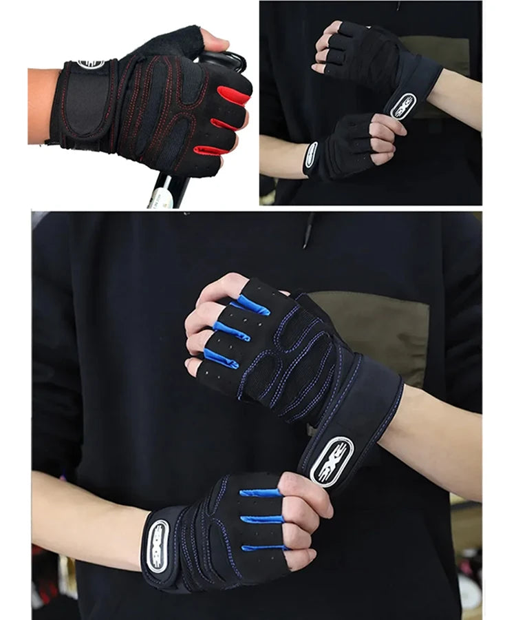 Gants de protection de poignet coordonnants pour hommes et femmes, extérieur, cyclisme, randonnée, degré de choc, fitness, paquet WePackage, levage