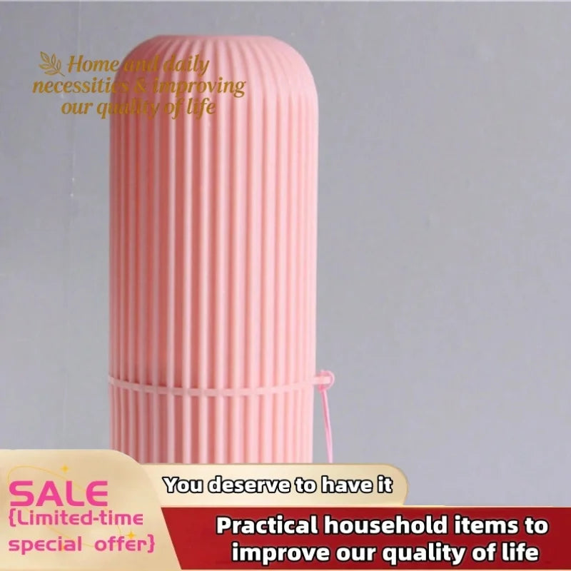 Boite de Rangement Voyage & Camping — Étui Protection Brosse à Dents 1/4 Pièces