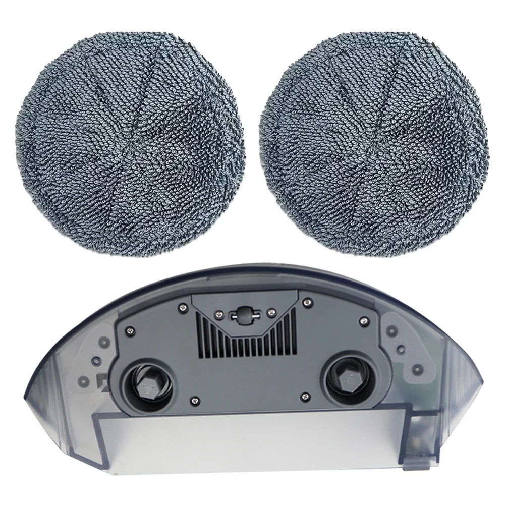 1 Water Tank and Cleaning Cloth Set for Ecovacs for Deebot N9+ / N9 / for Yeedi Mop Robot Vacuum Cleaner Mop Water Tank Accessories