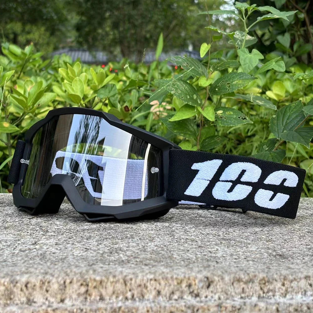 Lunettes Moto Motocross Tout-Terrain Homme — VTT, Masque Coupe-Vent, Protection, Cyclisme