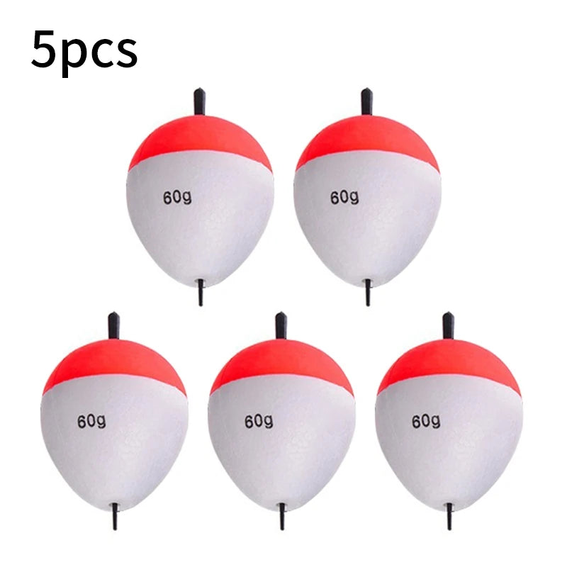 5 piezas flotadores de pesca de espuma EVA flotadores de pescado cebo boyas de pesca 2g/3g/5g/10g/15g/20g/35g/40g/60g boya Flotador accesorios de pesca