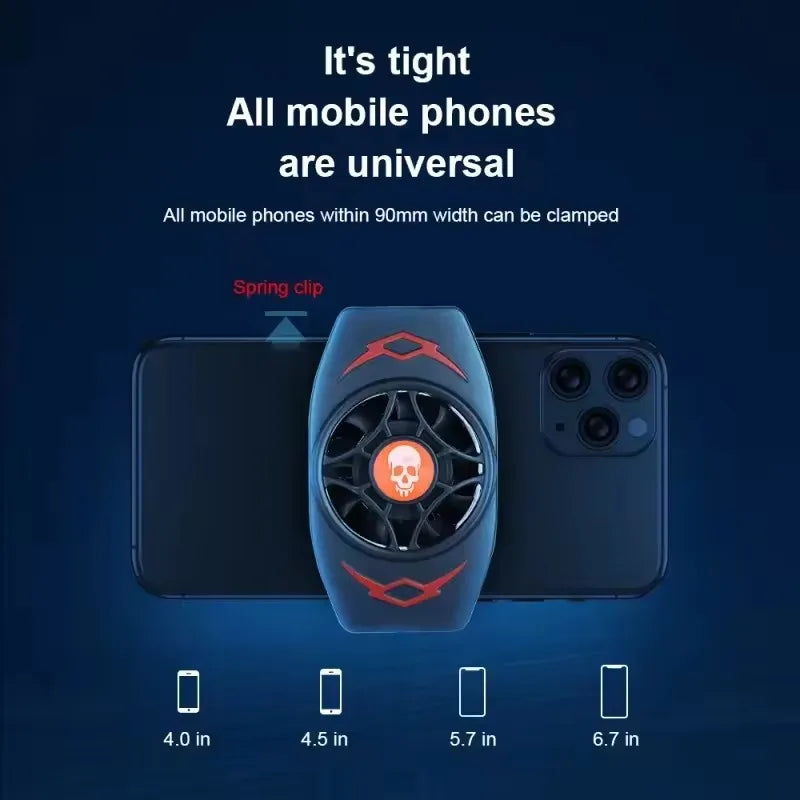 Kanlennys Room X13 — Refroidisseur Téléphone Clip Arrière Gaming iOS & Android