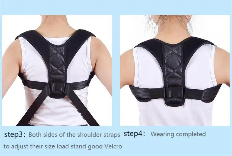 Ceinture Correcteur de Posture Dos Unisexe — Prévention Voussure, Maintien Assis, Respirant