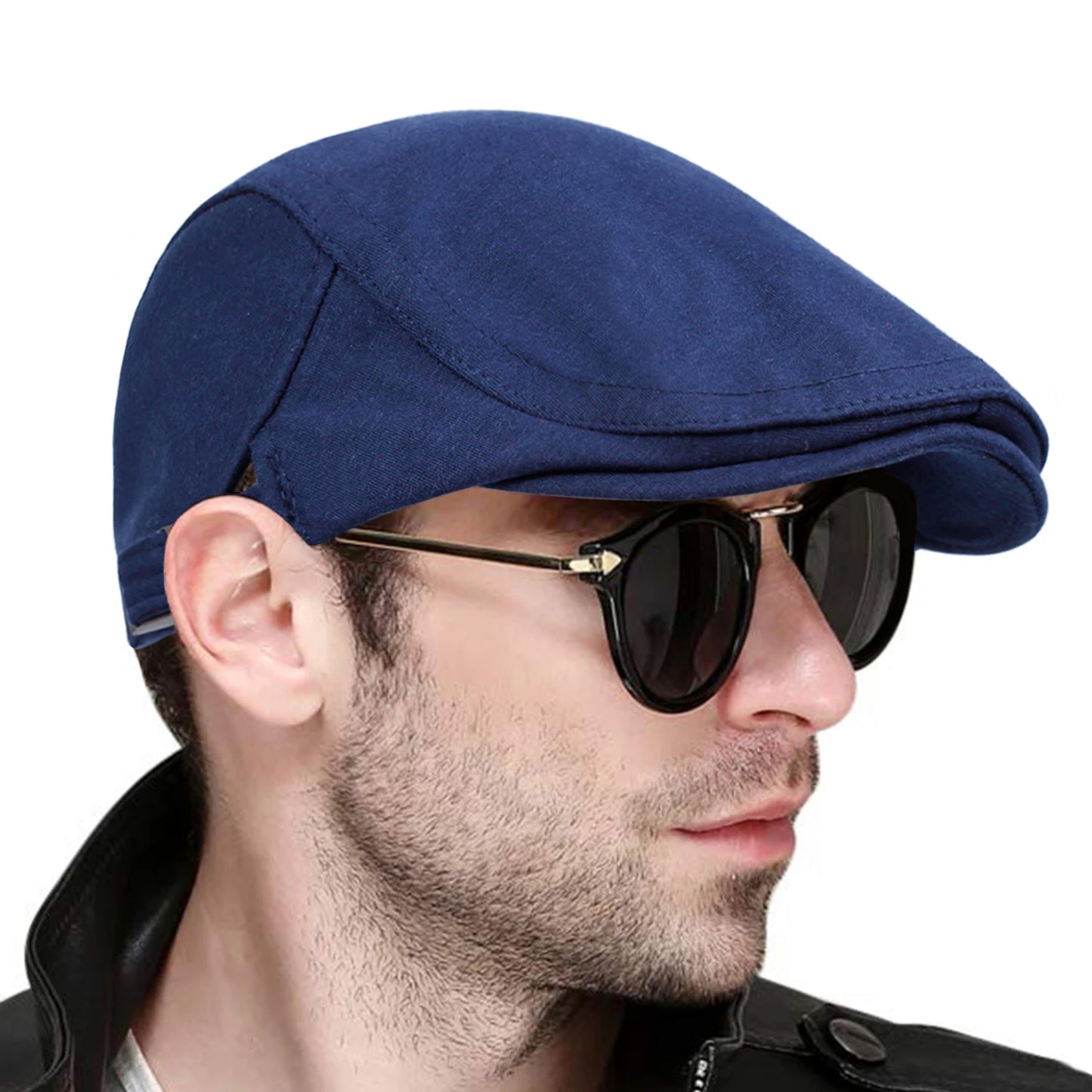 2025 New Fashion Solid Color Beret Men Women Warm Wild Hat Spring and Autumn Cotton Berets Hip Hop Hats Cap
