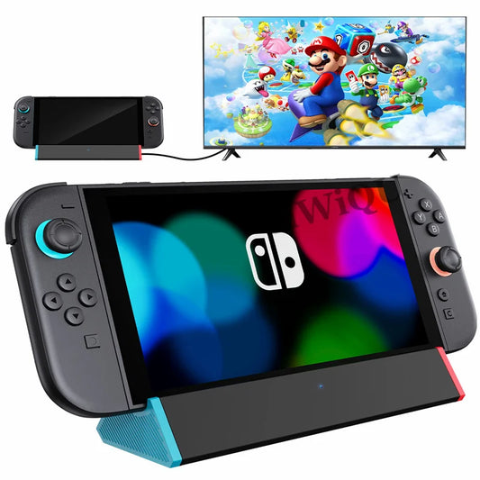 Station d'accueil TV portable pour console jeu 2025 — HDMI 4K 120Hz, Type C, USB, 100W, accessoires de charge
