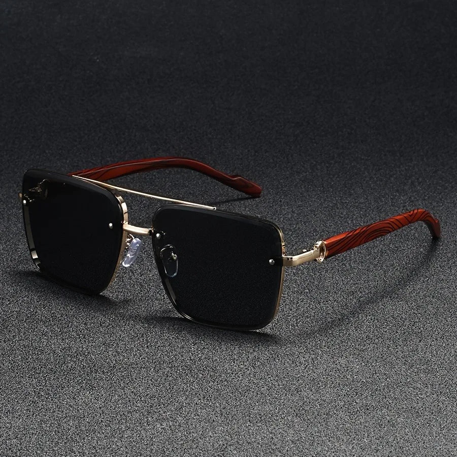 2025 Square Sunglasses Men Luxury Vintage Sunglasses Women Trendy Retro Sunglasses Hombre Lunette Soleil Femme