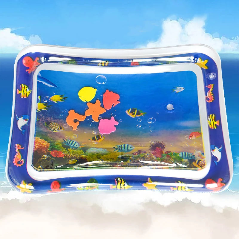 Tapis de jeu gonflable pour bébé, coussin d'eau en PVC pour nourrissons, temps du ventre, coussin d'eau pour enfants, jouets d'activité de développement pour l'éducation précoce