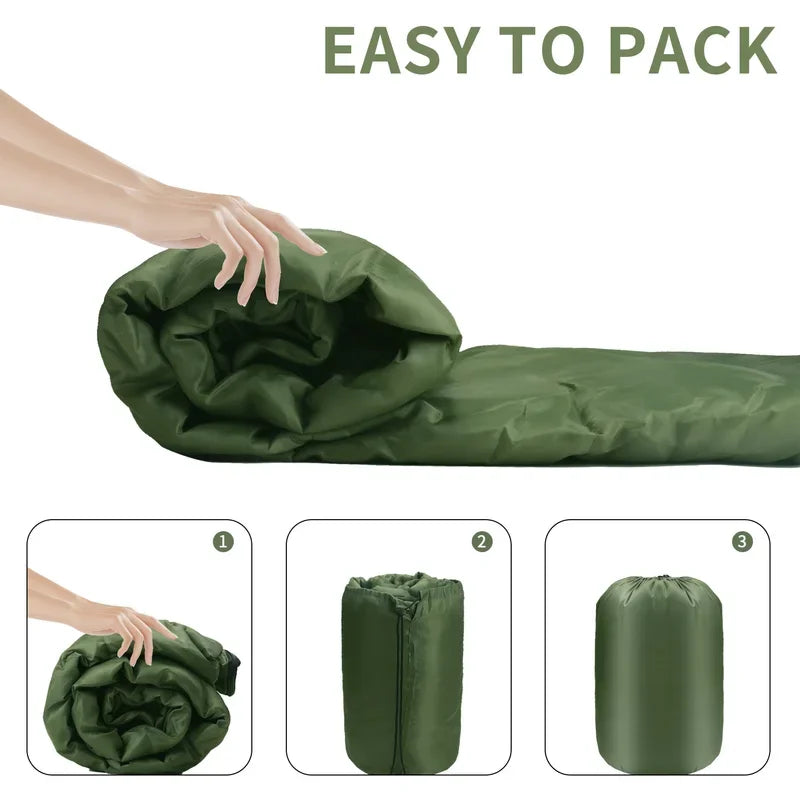 Sac de couchage de Camping ultraléger et étanche, enveloppe chaude pour 4 saisons, sacs de couchage pour voyage en plein air et randonnée