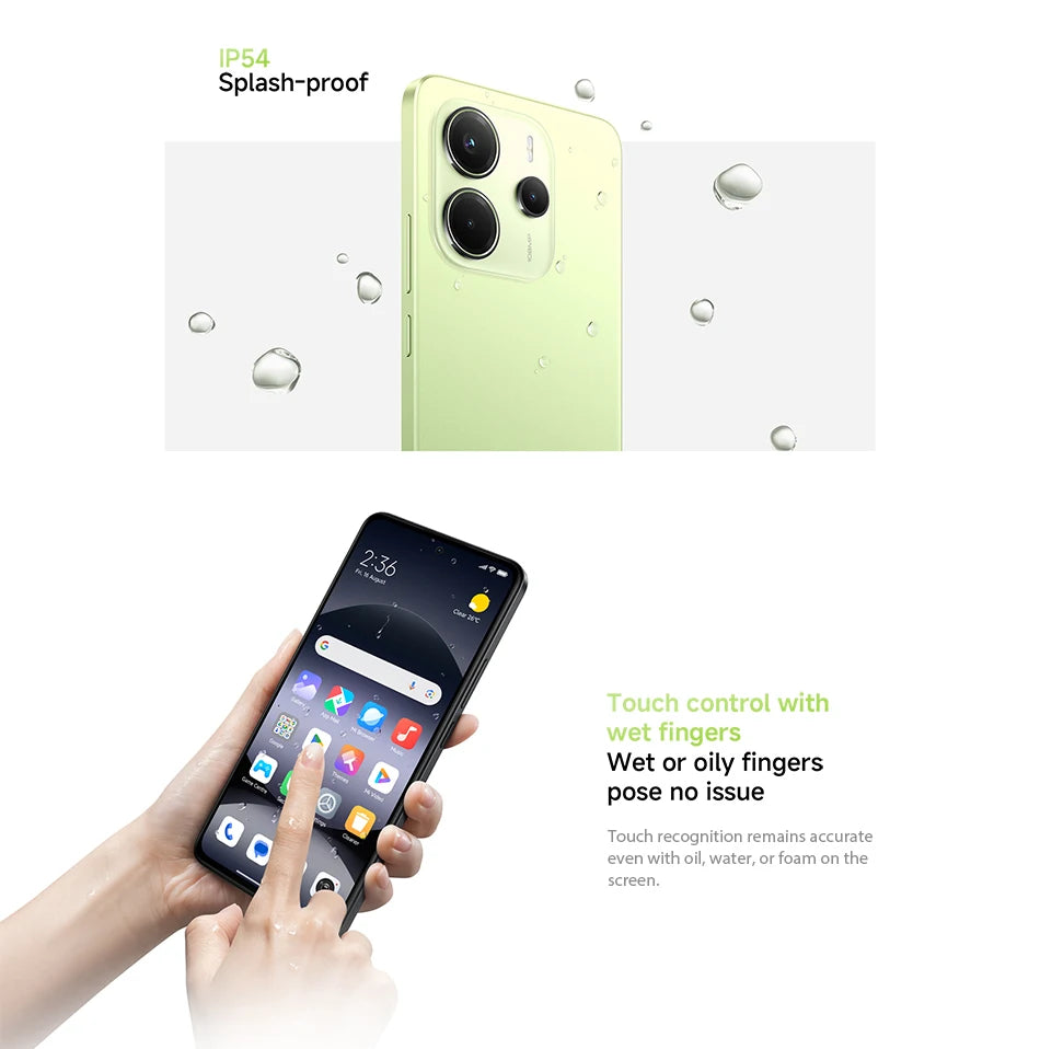 Version Globale Redmi Note 14 4G Smartphone MediaTek Helio G99-Ultra NFC Appareil Photo 108MP Écran AMOLED 6,67'' Batterie 5500mAh
