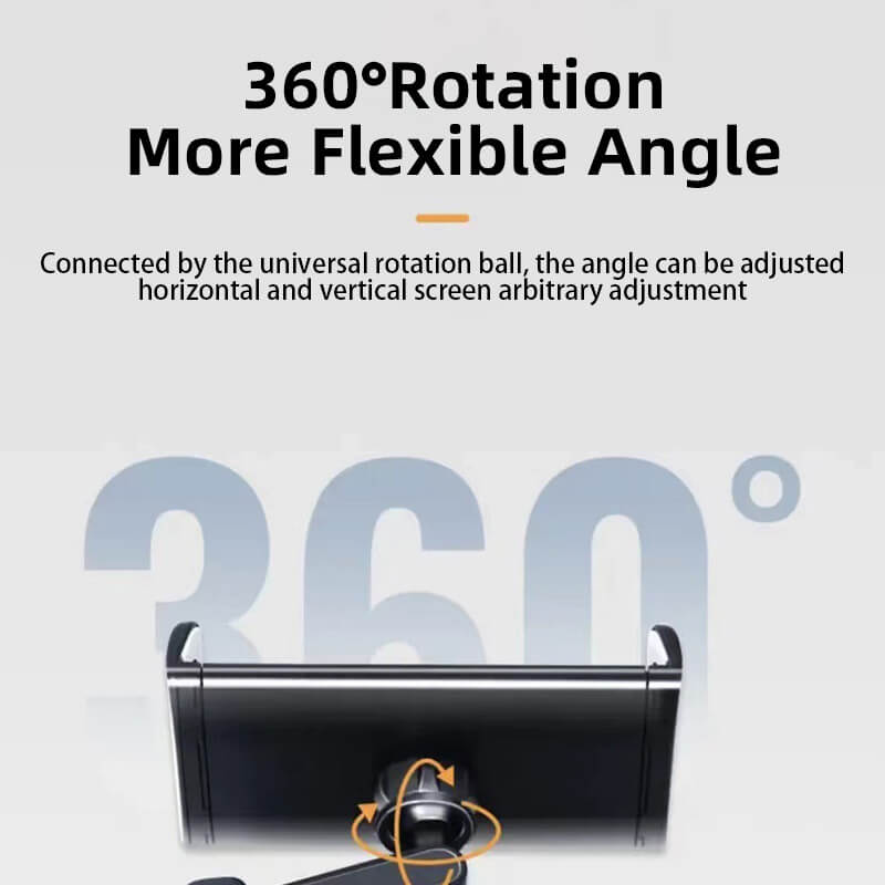 Support de tablette de repos de sauna de voiture, support rotatif à 360 degrés pour iPad, siège arrière automatique, oreiller de voyage portable, support rapide