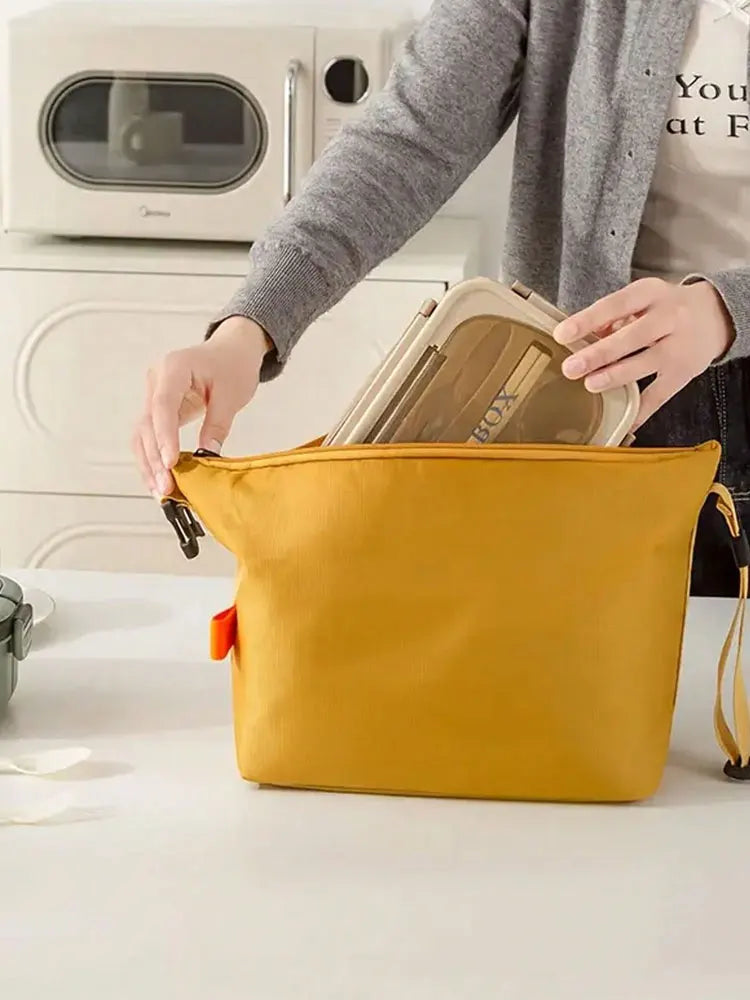 Bolsa de almuerzo con aislamiento, loncheras aisladas a prueba de fugas, bolsas reutilizables de gran capacidad para el trabajo, los viajes