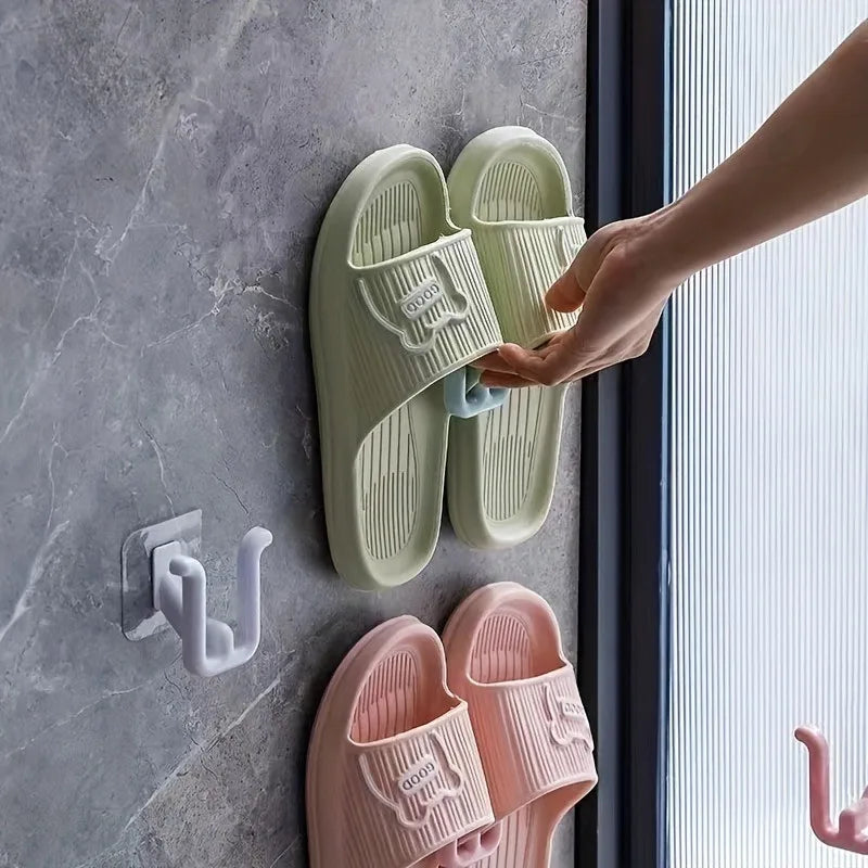 Ganchos de ventosa para baño, accesorios para el hogar, 4 unidades