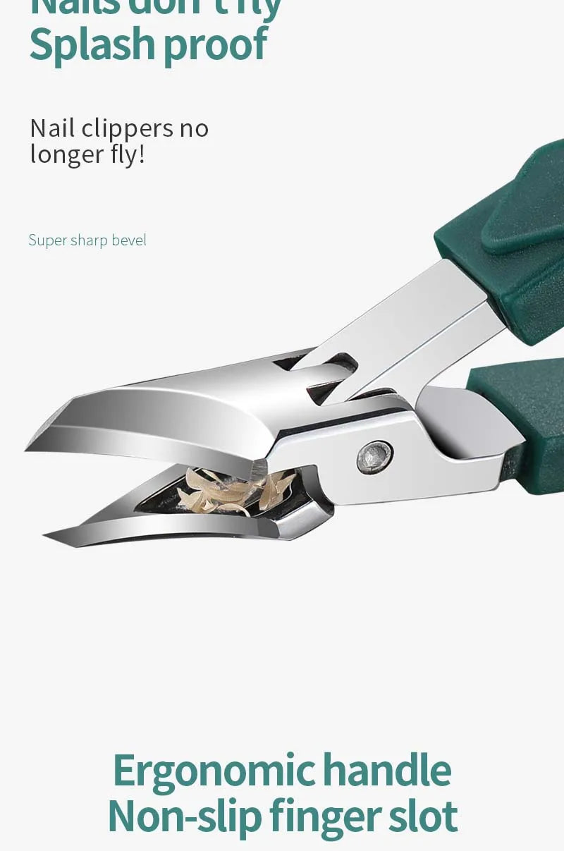 Coupe-ongles pour ongles incarnés ou épais, coupe-ongles professionnel pour podologue, pince à ongles avec acier inoxydable Ultra