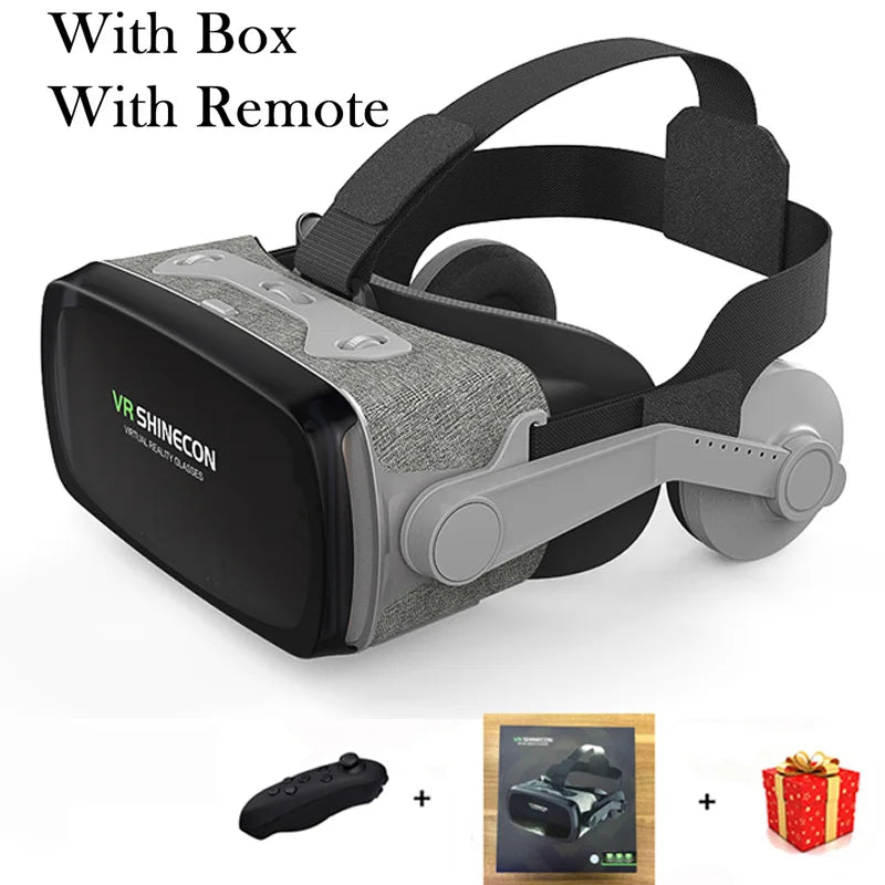Casque VR 3D réalité virtuelle pour smartphone — lentilles, jumelles, jeu vidéo (v11)