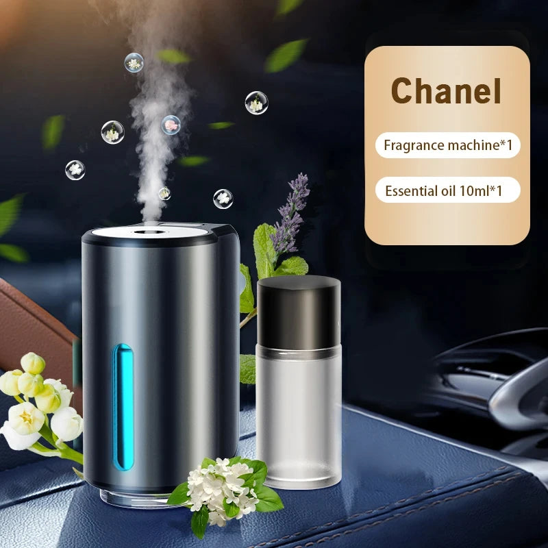 Diffuseur d'air électrique pour voiture, humidificateur d'arôme pour ventilation de voiture, brume d'aromathérapie, désodorisant pour enlever les odeurs, accessoires de voiture
