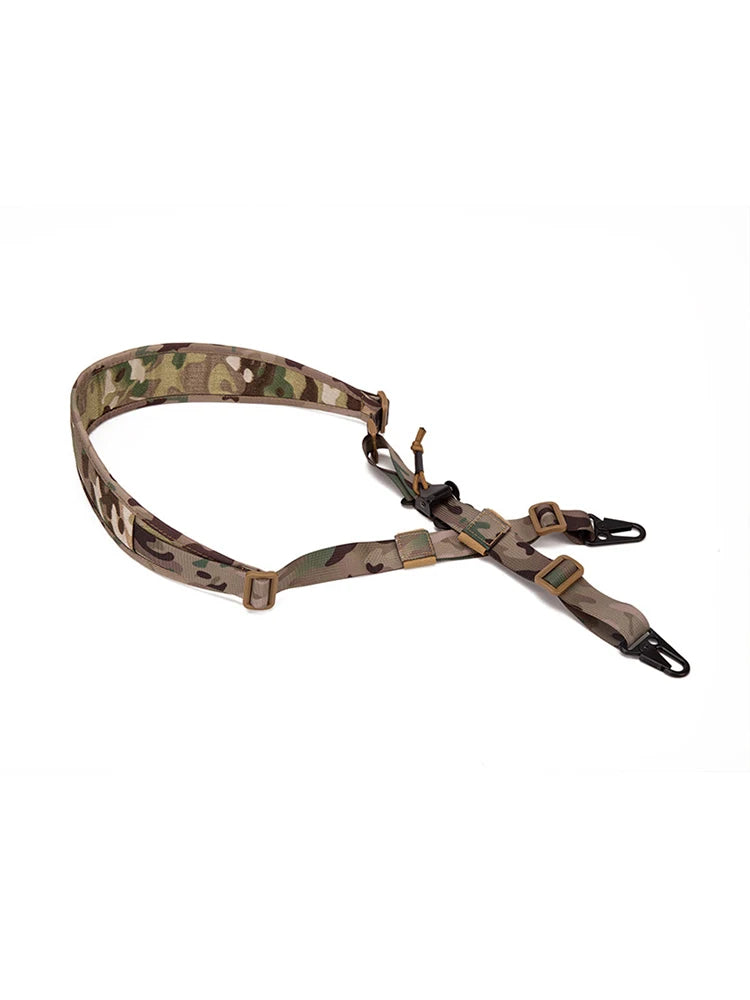 Élingue tactique pour fusil de chasse, amovible, rembourré à 2 points, équipement de tir modulaire de Combat, accessoires de sangle MC
