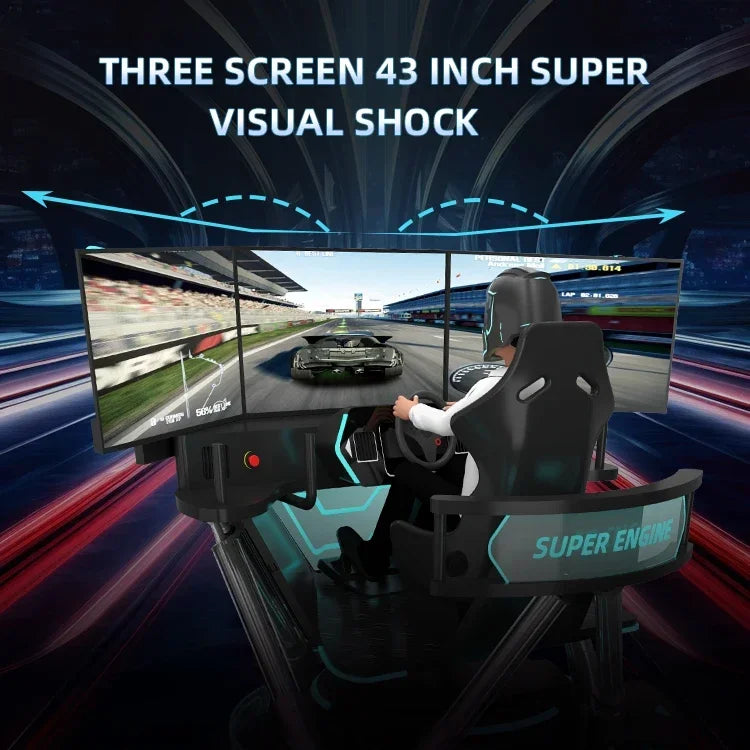 Simulateur de Course F1 VR — Parc Attractions, Voiture Arcade, Machine de Jeu