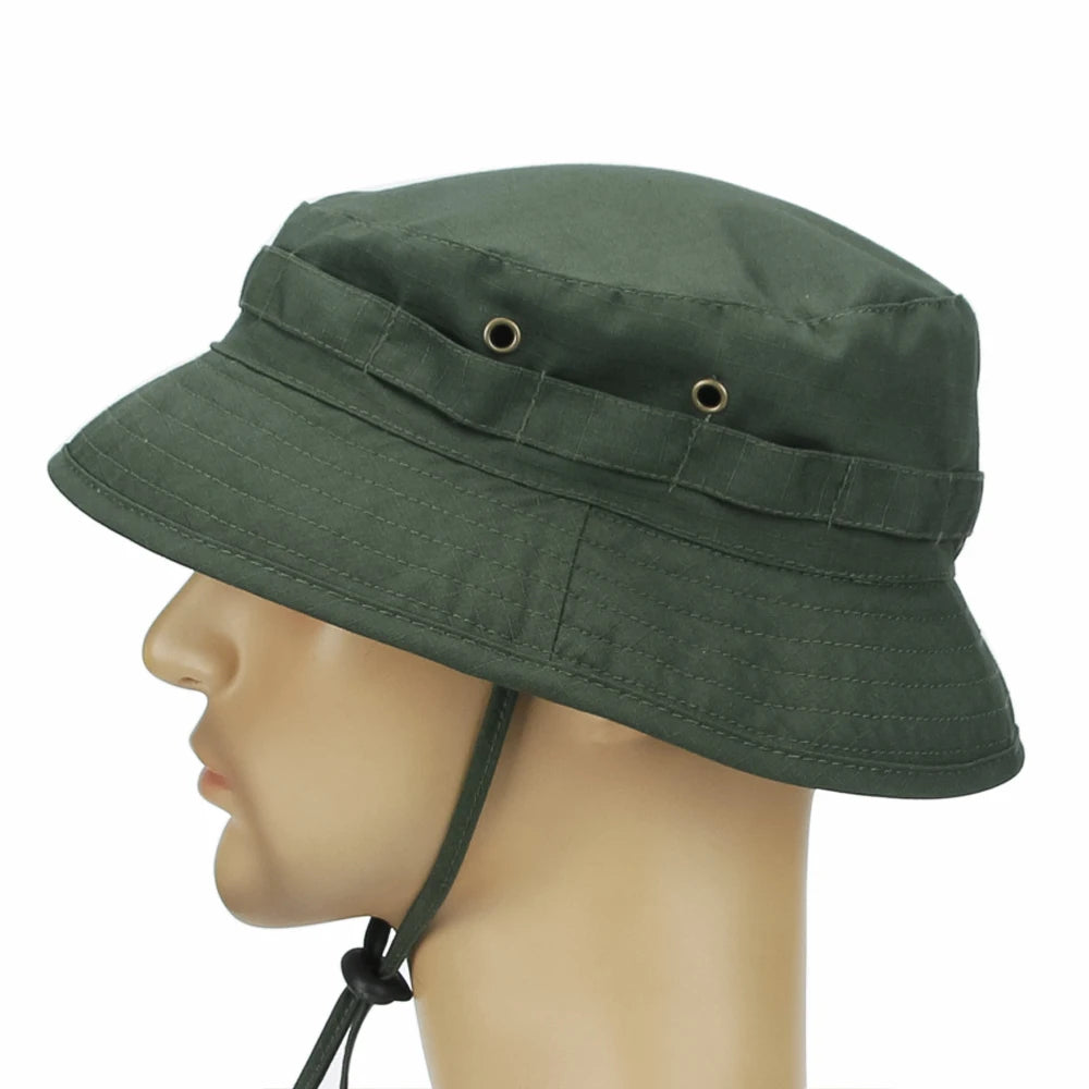 Chapeau Boonie Camouflage Pliable — Pêche, Chasse, Randonnée & Plage