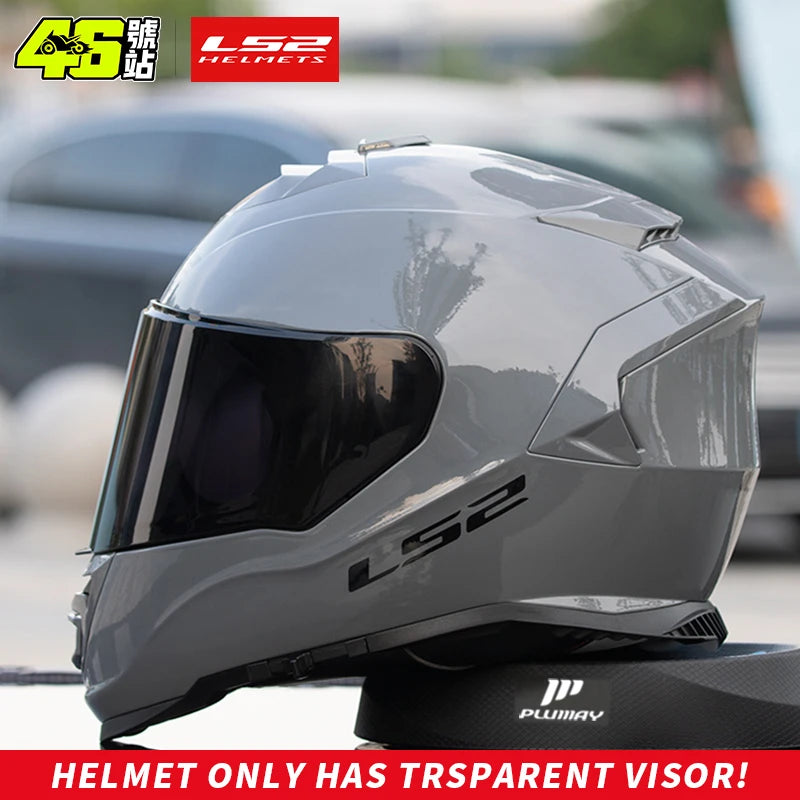 Casco de motocicleta integral LS2 STORM ff800, certificación ECE