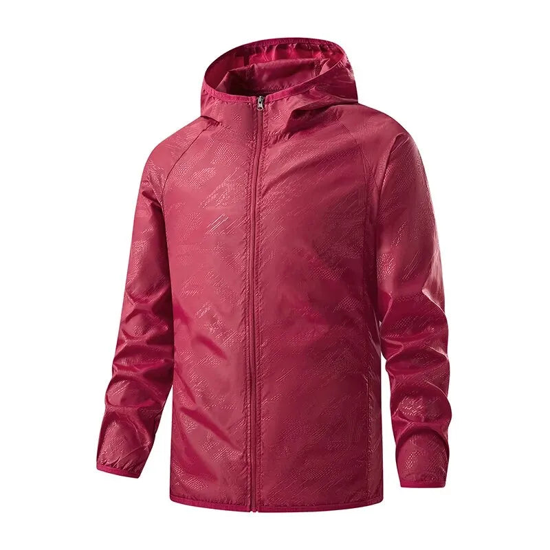 LNGXO hommes femmes vestes de randonnée imperméables Protection solaire coupe-vent Camping escalade manteau de pluie en plein air unisexe vêtements portables